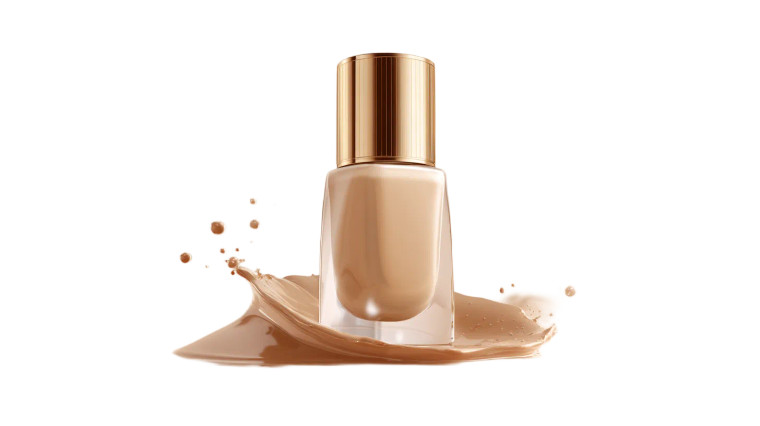 Cosmetic Foundation Bottle Vinyl Car Decal Sticker – Waterproof & UV-Resistant 8"