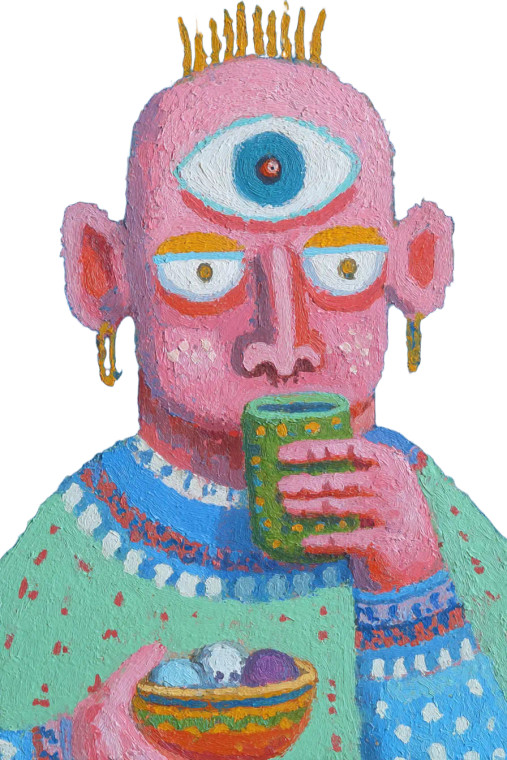 Ayahuasca Vision Vinyl Car Decal Sticker – Waterproof & UV-Resistant 8"