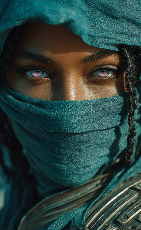 Fantasy Warrior Woman V19 Vinyl Car Decal Sticker – Waterproof & UV-Resistant 8"