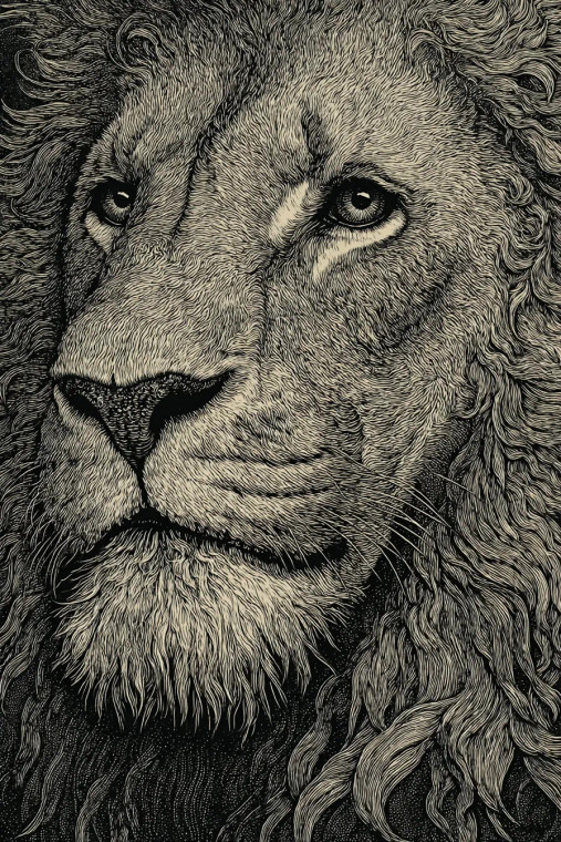 Leo Xiv Lion Vinyl Car Decal Sticker – Waterproof & UV-Resistant 8"