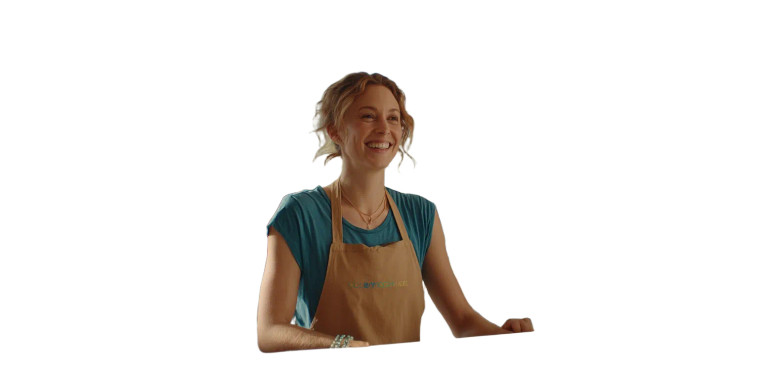 Happy Smoothie Worker Vinyl Car Decal Sticker – Waterproof & UV-Resistant 8"