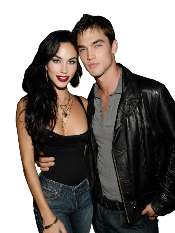 Stylish Couple Pose V3 Vinyl Car Decal Sticker – Waterproof & UV-Resistant 8"