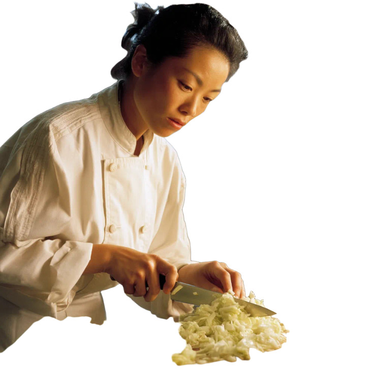 Japanese Chef Chopping Vinyl Car Decal Sticker – Waterproof & UV-Resistant 8"