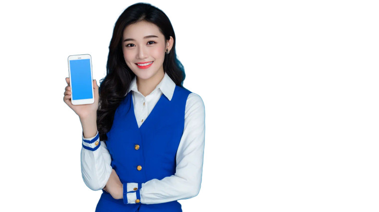 Miss Vietnamese Smiling Vinyl Car Decal Sticker – Waterproof & UV-Resistant 8"