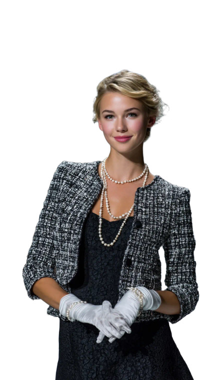 Couture Cinderella Vinyl Car Decal Sticker – Waterproof & UV-Resistant 8"