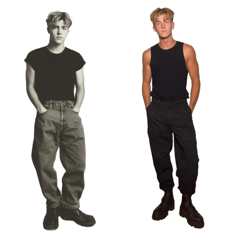 Attractive German Man Vinyl Car Decal Sticker – Waterproof & UV-Resistant 8"