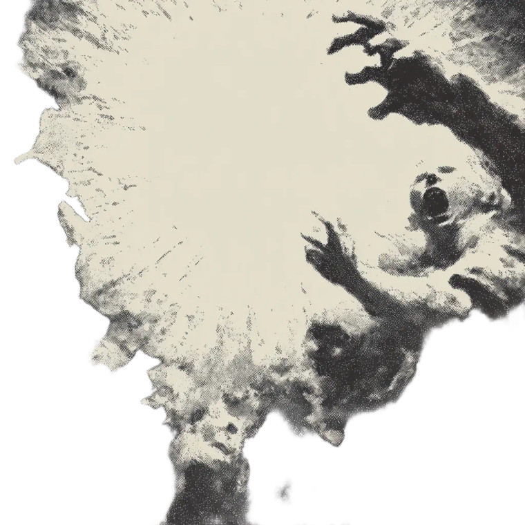 Hellish Descent Vinyl Car Decal Sticker – Waterproof & UV-Resistant 8"