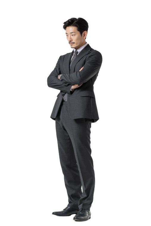 Korean Male Lawyer Vinyl Car Decal Sticker – Waterproof & UV-Resistant 8"