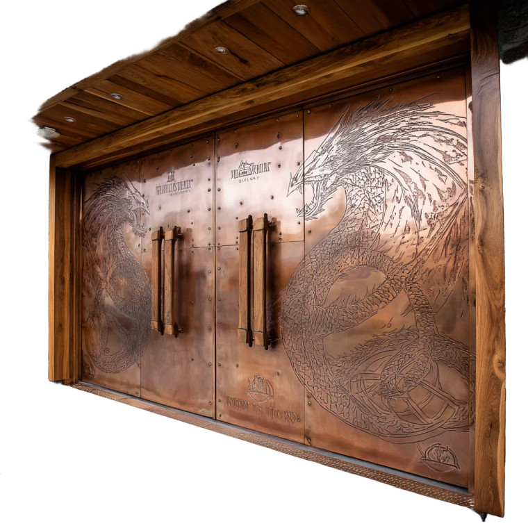 Loch Ness Door Vinyl Car Decal Sticker – Waterproof & UV-Resistant 8"