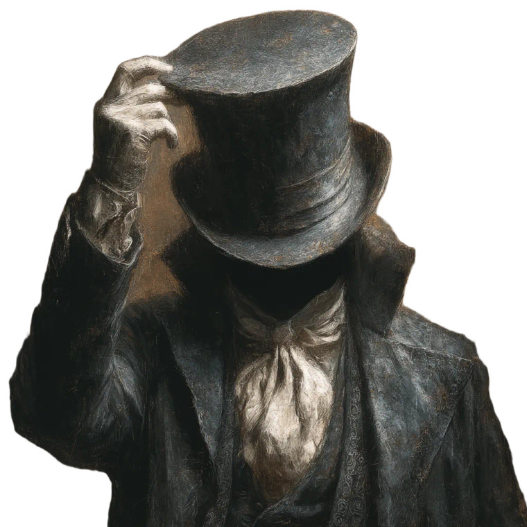 Magician'S Hat Trick Vinyl Car Decal Sticker – Waterproof & UV-Resistant 8"