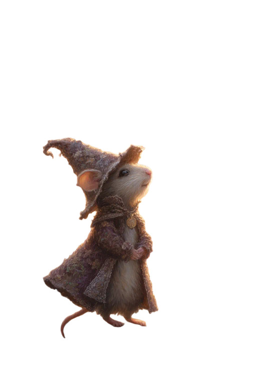 Wizard Dormouse V7 Vinyl Car Decal Sticker – Waterproof & UV-Resistant 8"