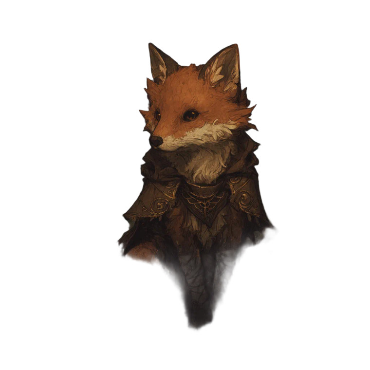 Fantasy Fox Tentacles Vinyl Car Decal Sticker – Waterproof & UV-Resistant 8"