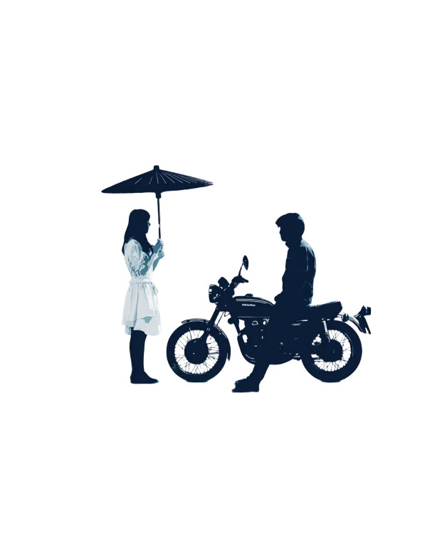 Minimalist Street Art Vinyl Car Decal Sticker – Waterproof & UV-Resistant 8"