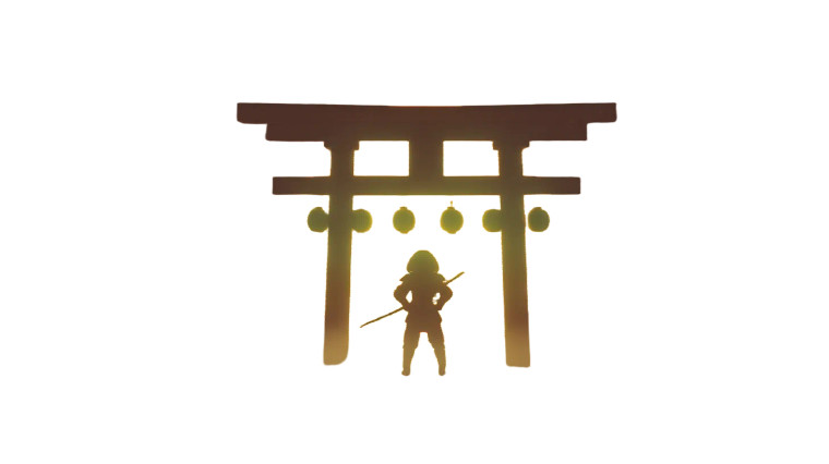 Solitary Samurai Vinyl Car Decal Sticker – Waterproof & UV-Resistant 8"