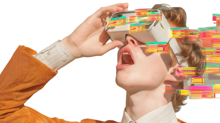 Vr Programmer Coding Vinyl Car Decal Sticker – Waterproof & UV-Resistant 8"