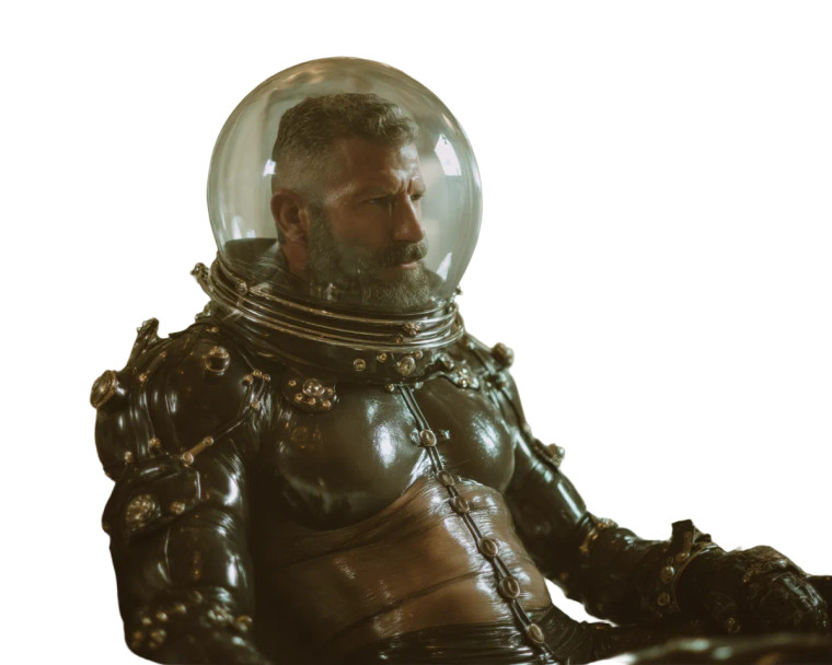 Biopunk Iron Lung Vinyl Car Decal Sticker – Waterproof & UV-Resistant 8"