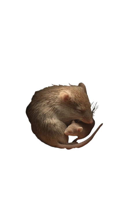 Protective Shrew Mother Vinyl Car Decal Sticker – Waterproof & UV-Resistant 8"