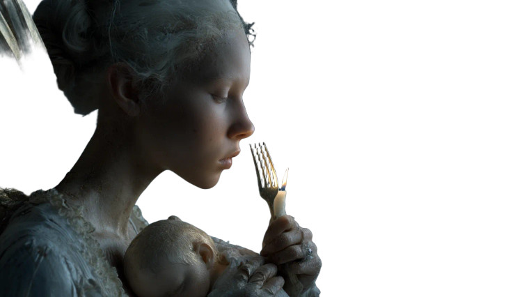 Melting Angel V2 Vinyl Car Decal Sticker – Waterproof & UV-Resistant 8"