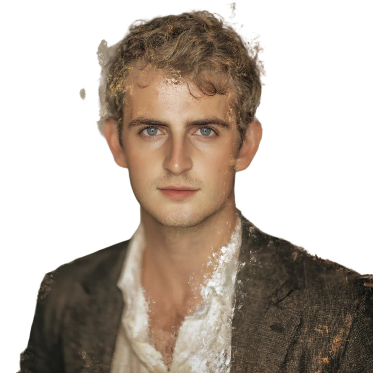 Handsome Man V5 Vinyl Car Decal Sticker – Waterproof & UV-Resistant 8"