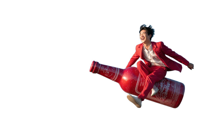 Skyward Beer Joy Vinyl Car Decal Sticker – Waterproof & UV-Resistant 8"