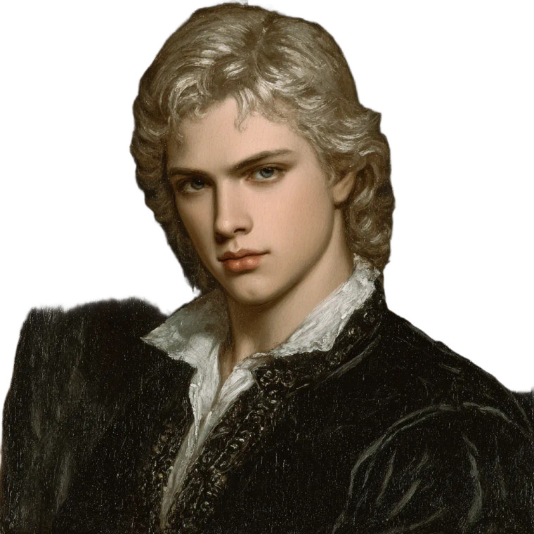 Satan Angel Baroque Vinyl Car Decal Sticker – Waterproof & UV-Resistant 8"