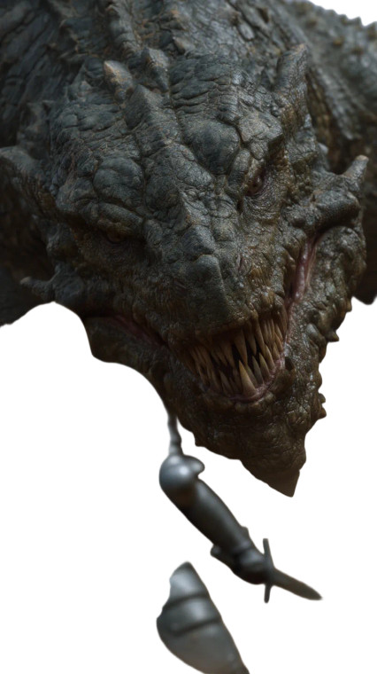 Eowyn Vs Fell Beast Vinyl Car Decal Sticker – Waterproof & UV-Resistant 8"