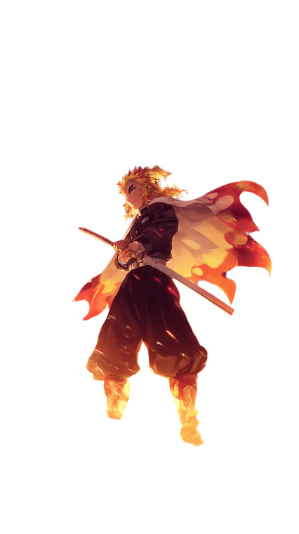 Heroic Anime Swordsman Vinyl Car Decal Sticker – Waterproof & UV-Resistant 8"