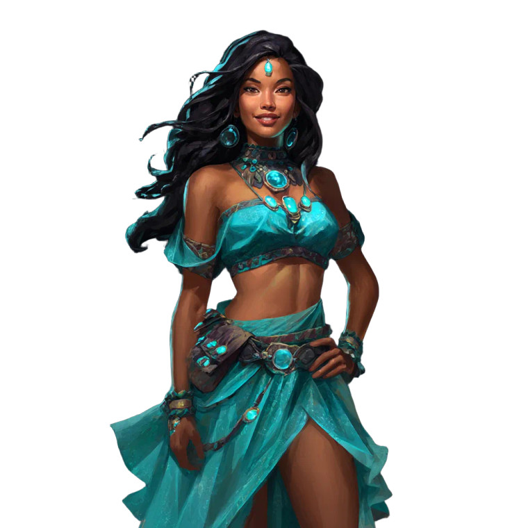 Tribal Duelist Shaman Vinyl Car Decal Sticker – Waterproof & UV-Resistant 8"