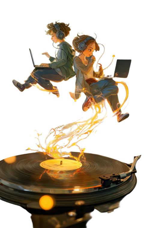 Surreal Musical Artists Vinyl Car Decal Sticker – Waterproof & UV-Resistant 8"