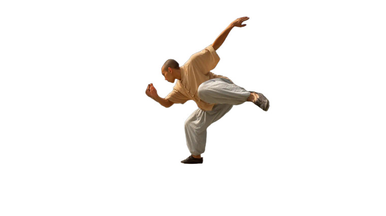 Kungfu Practice Vinyl Car Decal Sticker – Waterproof & UV-Resistant 8"