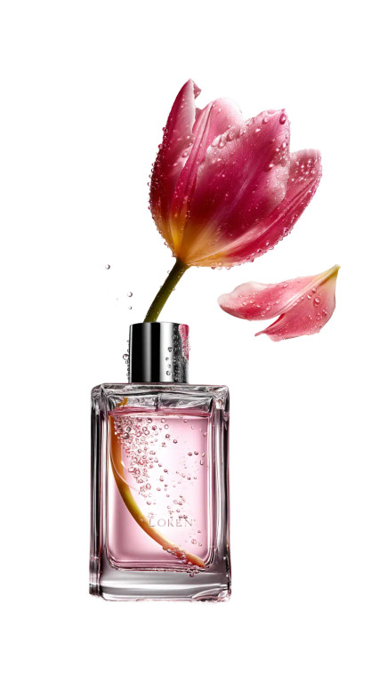Blooming Tulip Elegance Vinyl Car Decal Sticker – Waterproof & UV-Resistant 8"