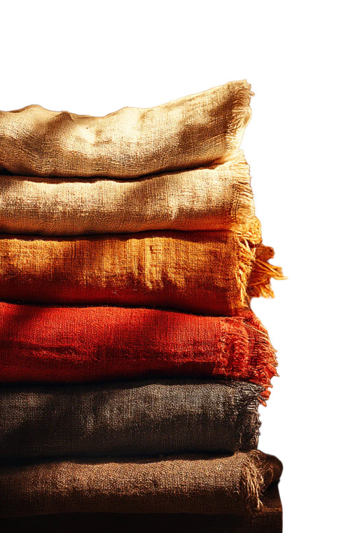 Folded Linen Stack V2 Vinyl Car Decal Sticker – Waterproof & UV-Resistant 8"