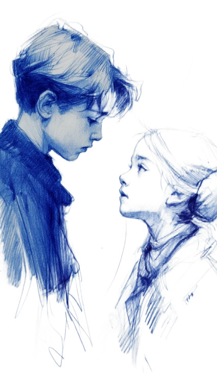 Dreamy Child Portrait Vinyl Car Decal Sticker – Waterproof & UV-Resistant 8"