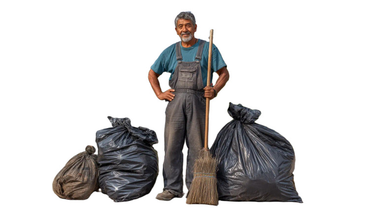 Confident Mexican Worker Vinyl Car Decal Sticker – Waterproof & UV-Resistant 8"