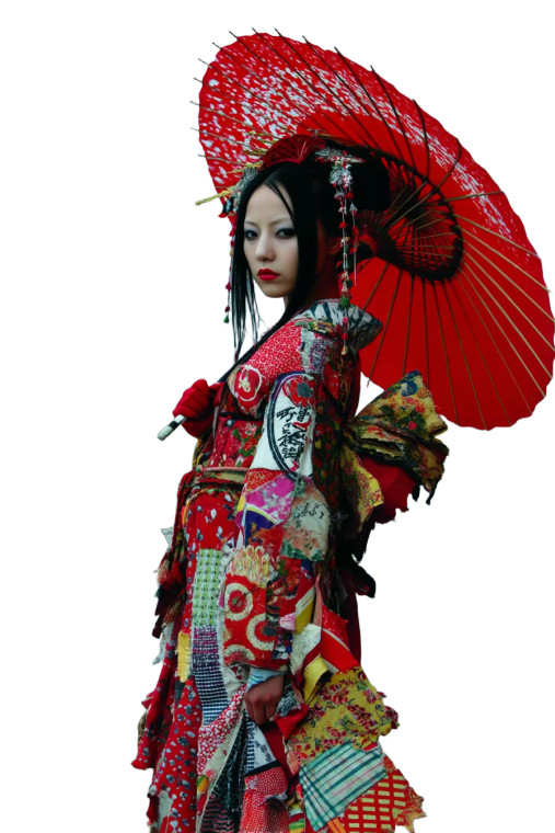 Geisha Rebellion V2 Vinyl Car Decal Sticker – Waterproof & UV-Resistant 8"