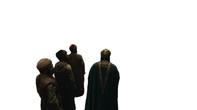 Mughal Commander Court Vinyl Car Decal Sticker – Waterproof & UV-Resistant 8"