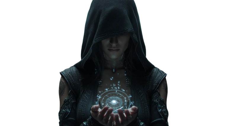 Mystical Priestess V2 Vinyl Car Decal Sticker – Waterproof & UV-Resistant 8"