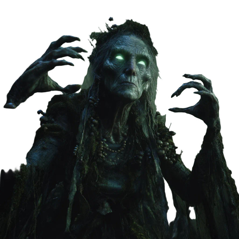 Baba Yaga Personification V2 Vinyl Car Decal Sticker – Waterproof & UV-Resistant 8"