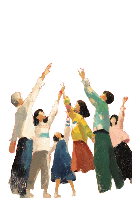 Joyful Team Dance Vinyl Car Decal Sticker – Waterproof & UV-Resistant 8"