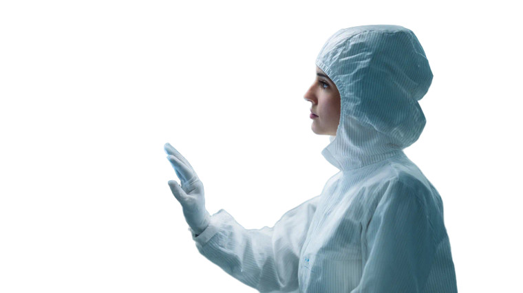 Lab Technician Working Vinyl Car Decal Sticker – Waterproof & UV-Resistant 8"