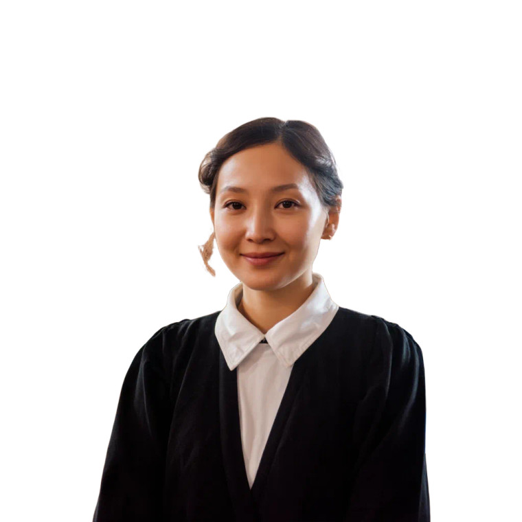 Mongolian Lawyer Portrait Vinyl Car Decal Sticker – Waterproof & UV-Resistant 8"