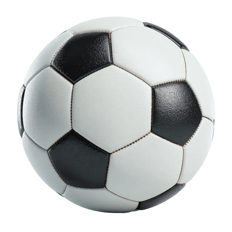 Classic Soccer Ball Vinyl Car Decal Sticker – Waterproof & UV-Resistant 