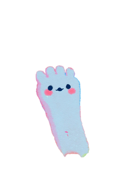 Cute Cartoon Foot Vinyl Car Decal Sticker – Waterproof & UV-Resistant 8"