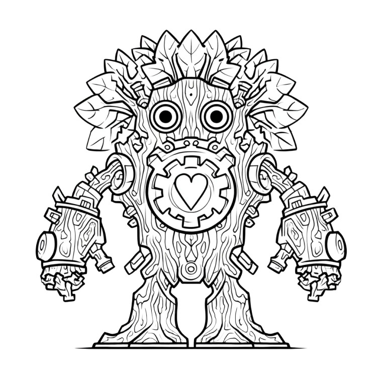 Tree Spirit Vinyl Car Decal Sticker – Waterproof & UV-Resistant 8"