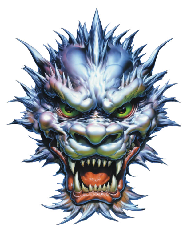 Japanese Foo Dog V2 Vinyl Car Decal Sticker – Waterproof & UV-Resistant 8"