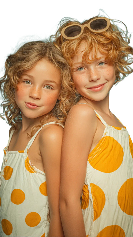 Beach Play Sisters Vinyl Car Decal Sticker – Waterproof & UV-Resistant 8"