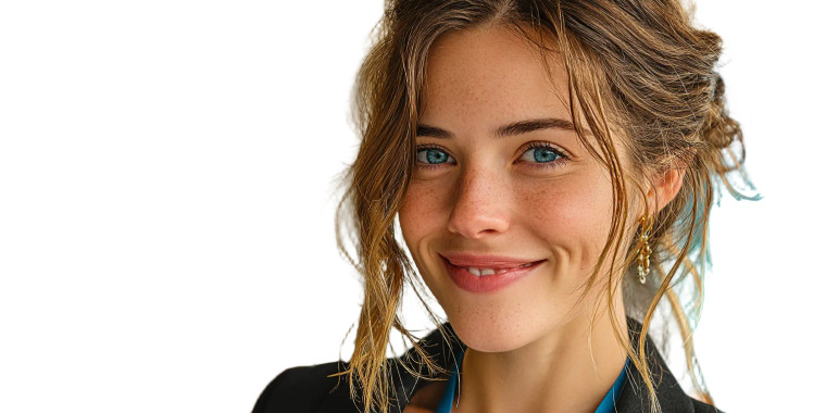 Smiling Hotel Manager Vinyl Car Decal Sticker – Waterproof & UV-Resistant 8"