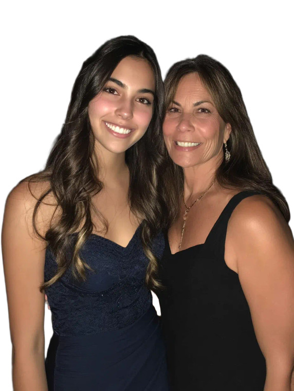 Mother And Daughter V59 Vinyl Car Decal Sticker – Waterproof & UV-Resistant 8"