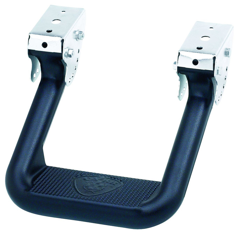 CARR Hoop II Truck Steps | Direct-Fit Set Of 2 | Non-Extendable with Rugged Tread Design | Corrosion Resistant Aluminum
