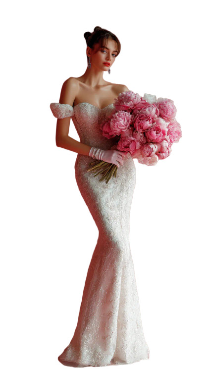 Wedding Model Vinyl Car Decal Sticker – Waterproof & UV-Resistant 8"